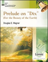 Prelude on DIX Handbell sheet music cover